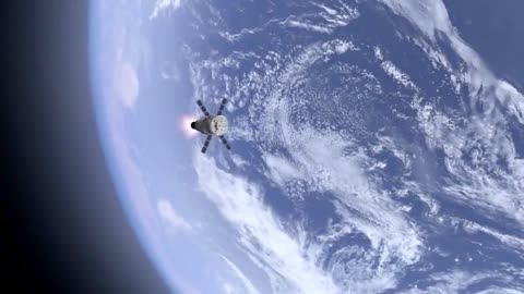 from space to earth