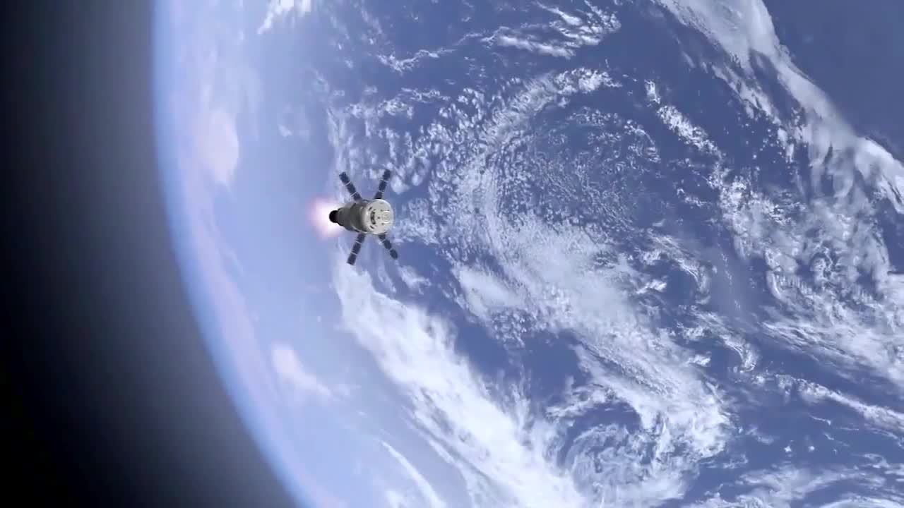 from space to earth