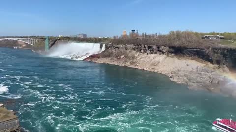 Niagara Falls when you are frustrated with Covid 19!