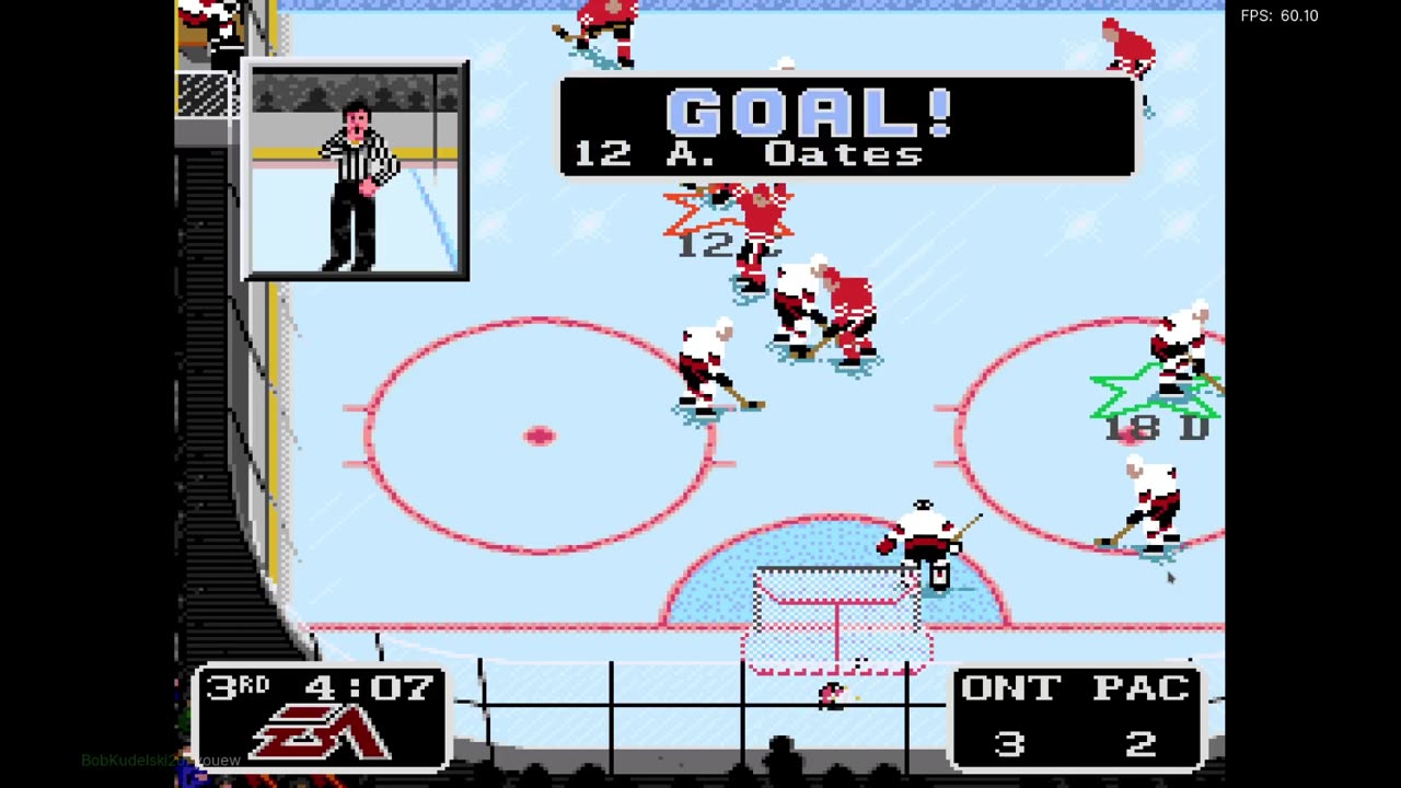 NHL '94 SNES World Cup G4 - Len the Lengend (ONT) at Bob Kudelski (PAC)