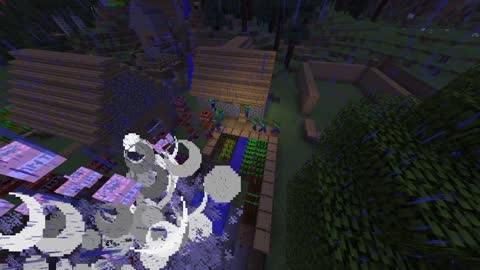 If zombies took over minecraft (Old video)