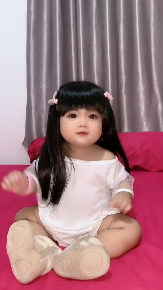 cute girl who is very beautiful dream of all parents