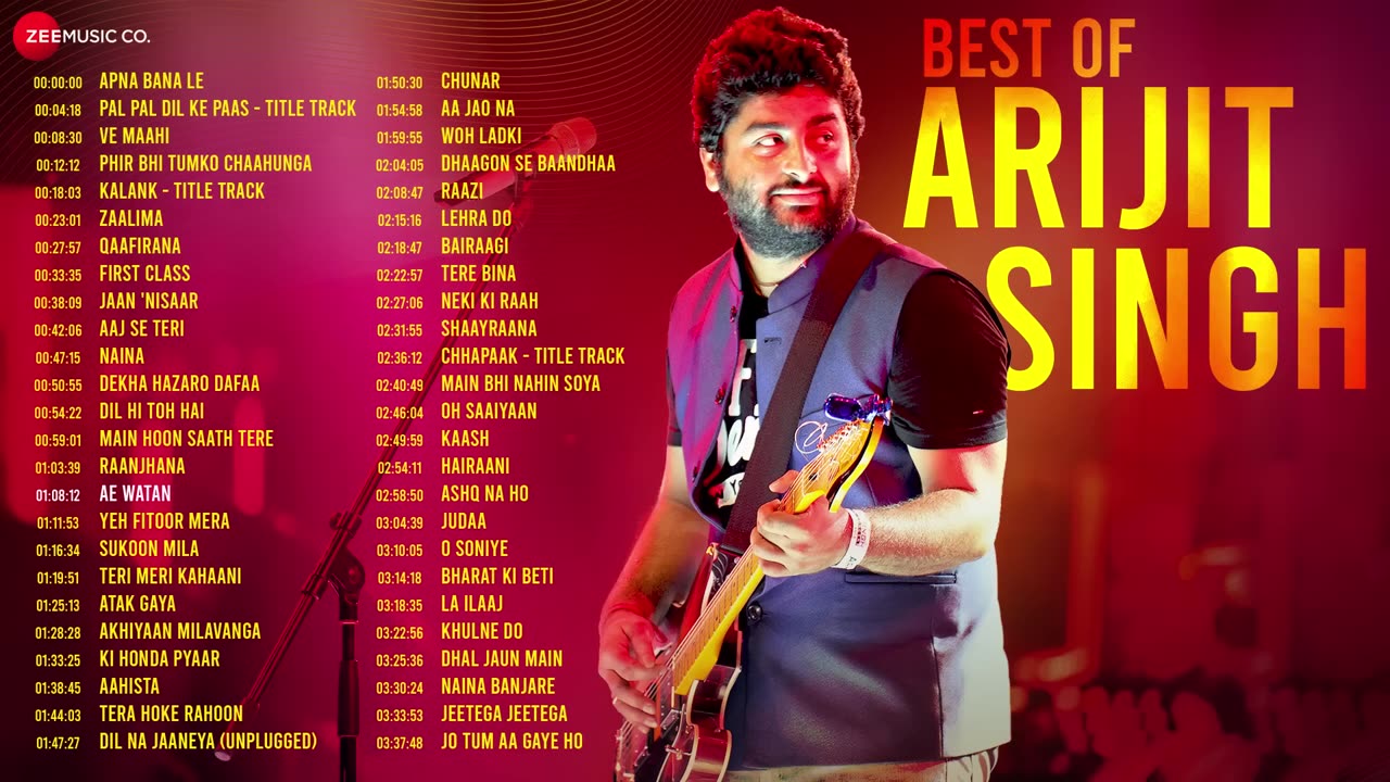 Best of Arijit Singh - Full Album _ 50 Super Hit Songs _ 3+ Hours Non-Stop