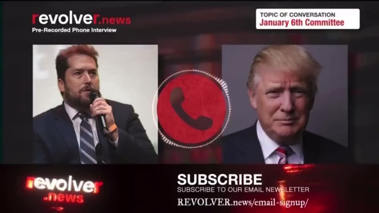 BREAKING: Donald Trump speaks to Darren J Beattie of Revolver News USA about Ray Epps: