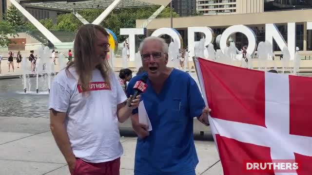 Why is this doctor spending 10 days in Nathan Philips Square? Interview