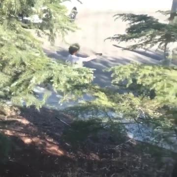 Female police officer is easily overpowered by thug, who then shoots her