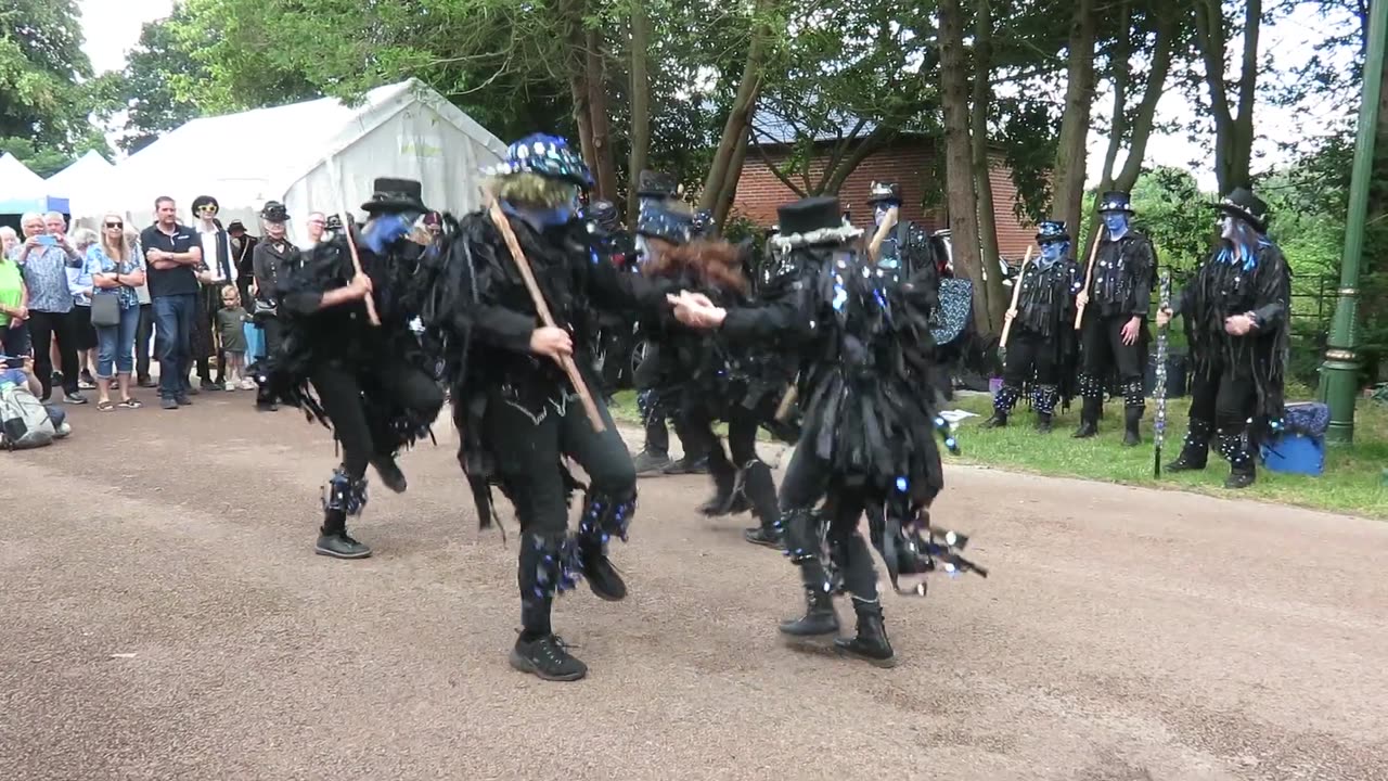 Boggarts Breakfast Border Morris - Happy Birthday Gogs - the Papplewick Steampunk Weekend - 2023