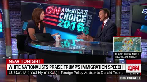 General Flynn, "White Supremacists and KKK Need to GO AWAY.."