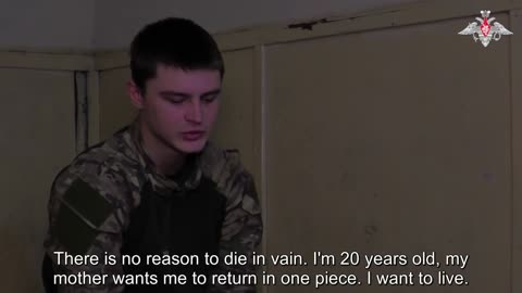 20 years old Ukrainian prisoner of war tells his story.