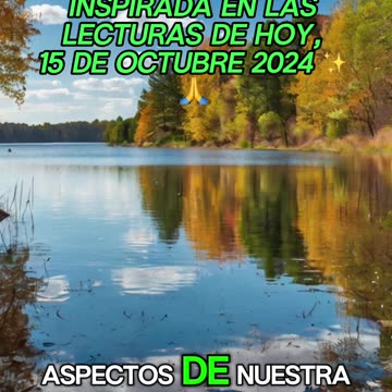 🙏✨Oración Inspirada en las Lecturas de Hoy ✨🙏