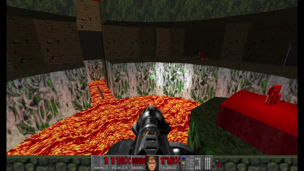 Brutal Doom - Plutonia - Pistol Start - Hard Realism - The Temple of Darkness (MAP25)