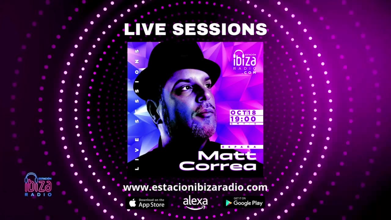 Matt Correa Live Sessions Viernes 18 oct 2024