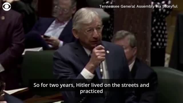 Tennessee state senator tells homeless people to look at Adolf Hitler for inspiration