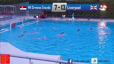 EU Nations Women water polo Club Cup 2017. Crvena Zvezda Vs LIverpool - Nina Josifovic 7 goals