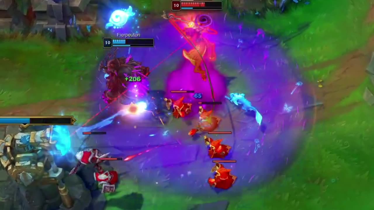 Lillia VS Volibear | Buy League Smurf Account link in the description | #leagueoflegends #shorts