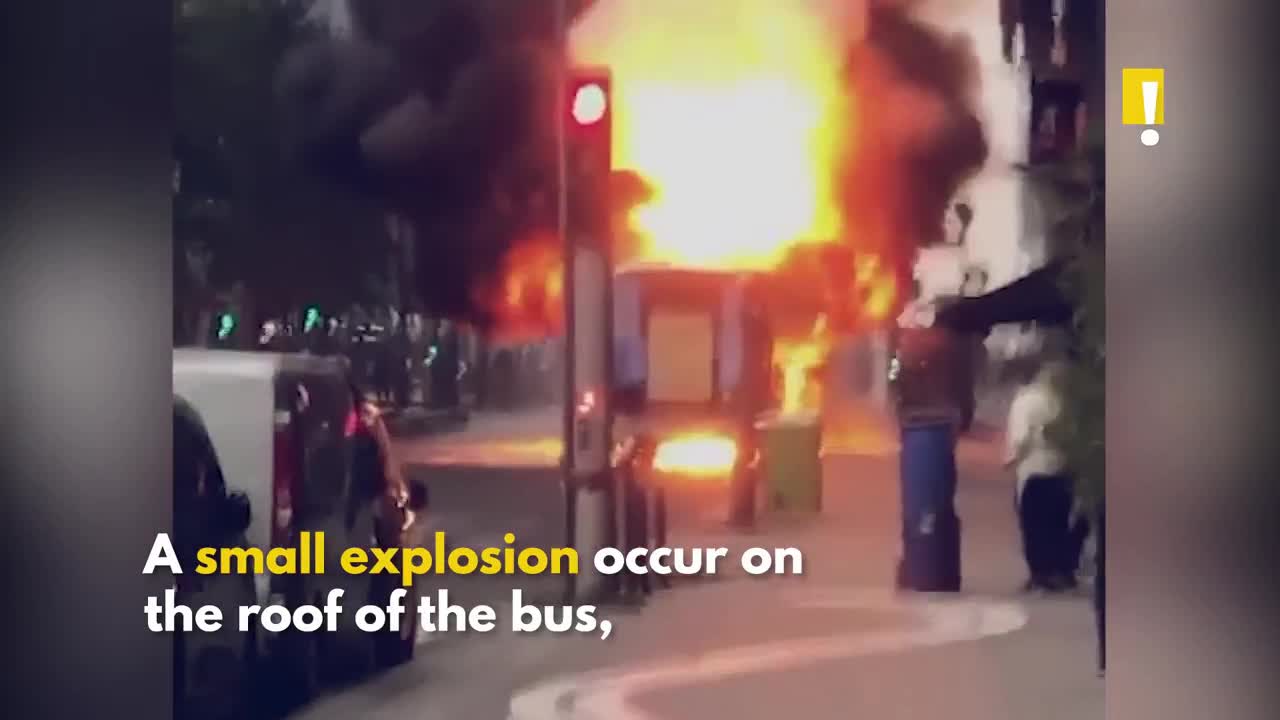 An Electric Bus Battery Explosion in Paris