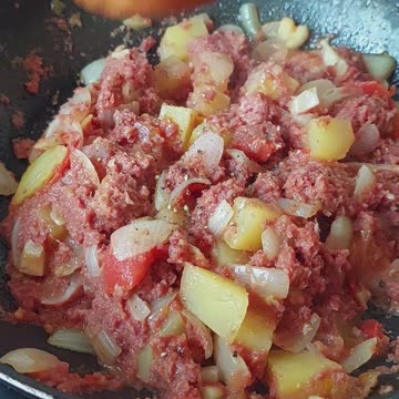 Easy Delicious Stir Fry Corned Beef 🐄 🔥 #cornedbeef #beef #homemade #recipe #howto #food #cooking