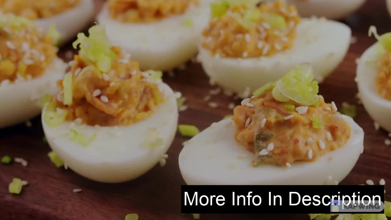 Loss Weight By Eating Bacon and Kimchi Deviled Eggs (KETO DIET)