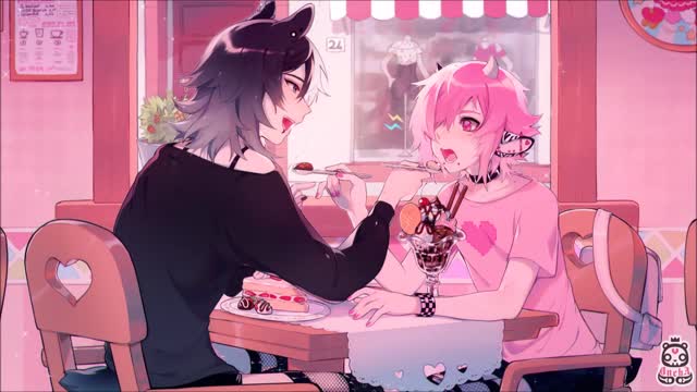 CAFE FIRST DATE speedpaint