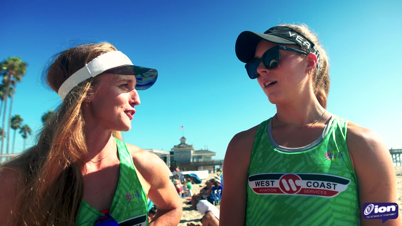 Carli Lloyd Interview at Newport Beach Invitational on ION