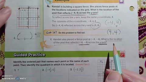 Gr 6 - Ch 5 - Lesson 6 - The Coordinate Plane