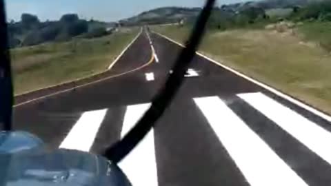 Brasil ultralight landing