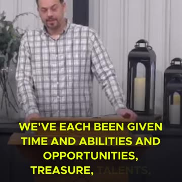 Use Resources For God's Glory