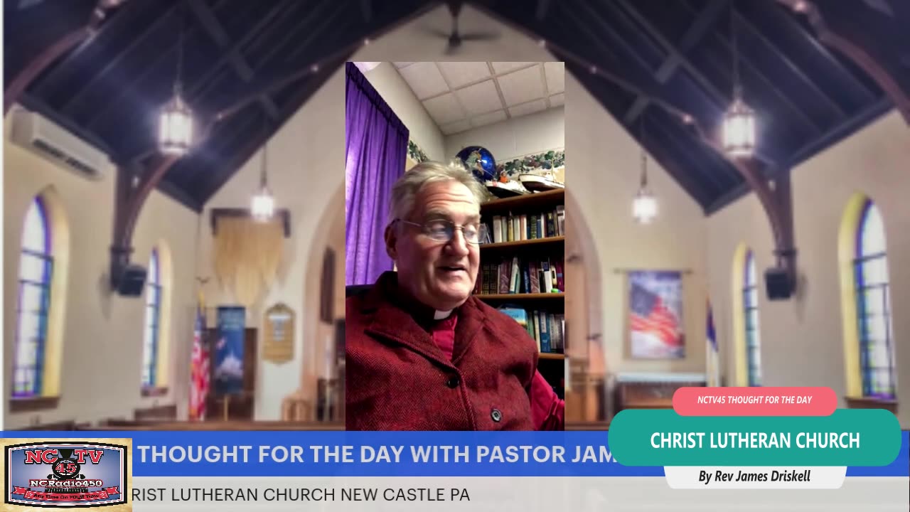 NCTV45’S THOUGHT FOR THE DAY MONDAY OCT 14 2024