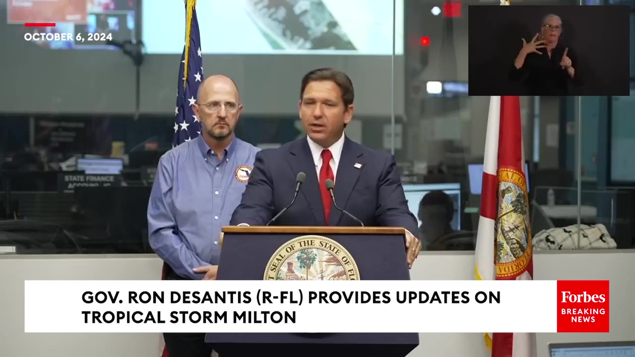 Reporter To Ron DeSantis- Should Congress Pass A Supplemental FEMA Package Before The Election-