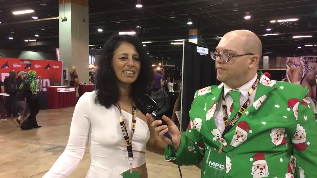 PORN Kelli Richards with Jiggy jaguar Exxxotica Expo 2021 Chicago Il