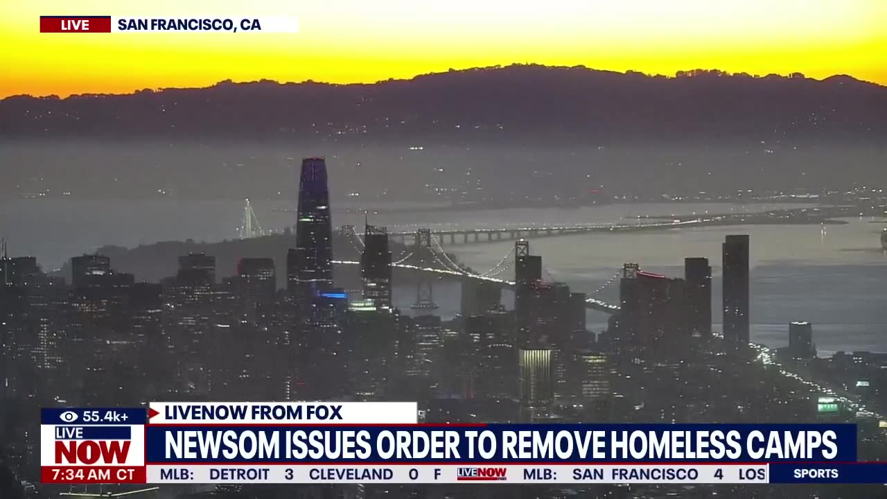 Newsom orders California state agencies to start clearing homeless encampments