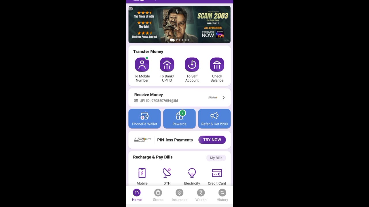 #phonePe का Balance चेक कैसे करें/ Rohit day 01