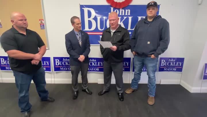 Wlea News, October 25, 2021, Mayor Buckley Endorsed By Council 82