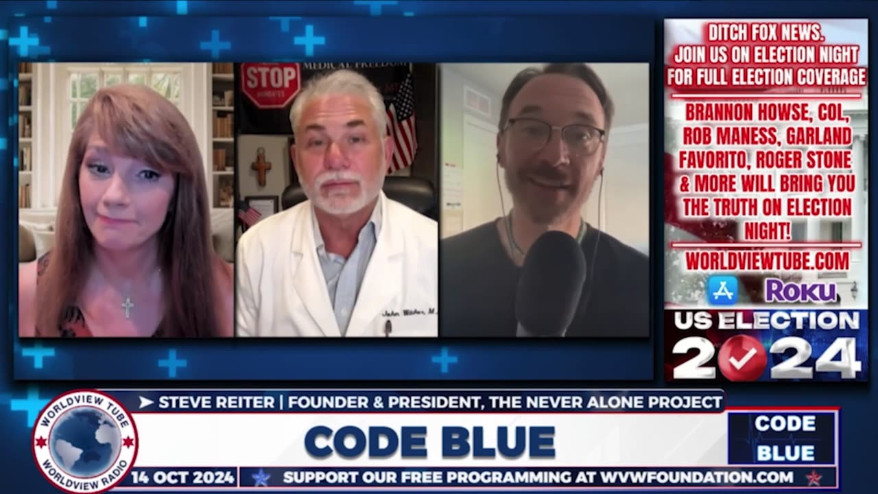 Steve Reiter with The Never Alone Project on Code Blue