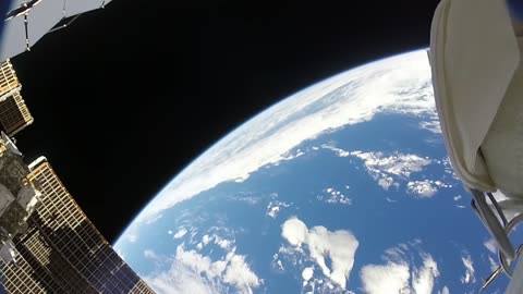 Nasa Astronauts space walk outside the ISS