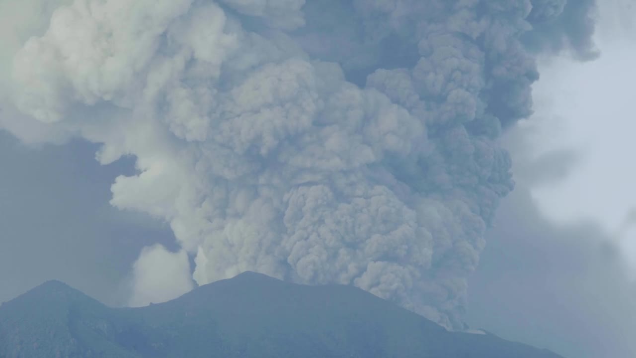 volcanic hot clouds