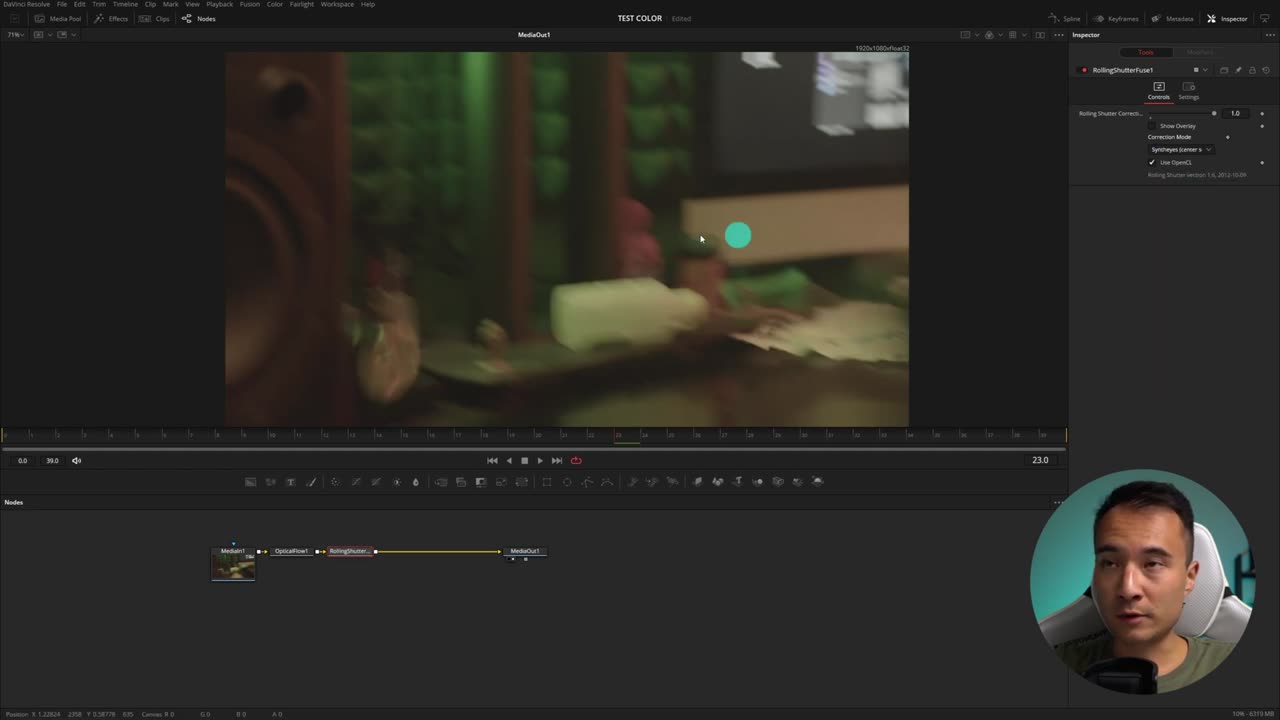 Коррекция видео в DaVinci Resolve. Видеомонтаж.