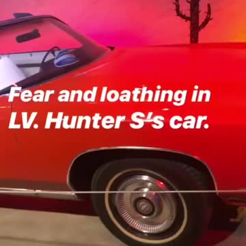 Can you guess who’s car this was?