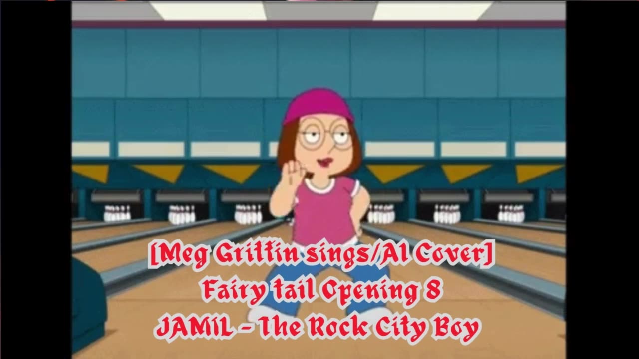 [Meg Griffin sings/AI Cover] Fairy tail Opening 12 HERO - Tenohira (テノヒラ)