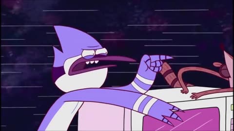 Mordecai Kills Rigby