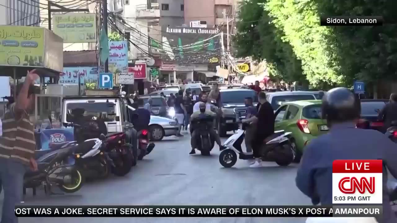 Lebanon in chaos as all Hezbollah Pagers explode @3:30PM. 9 killed 2800 injured.