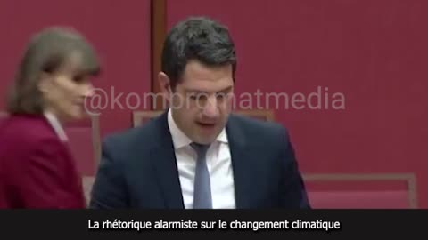 Un sénateur australien démolit l arnaque climatique