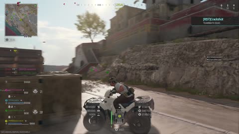 Roof jump, warzone, atv jump