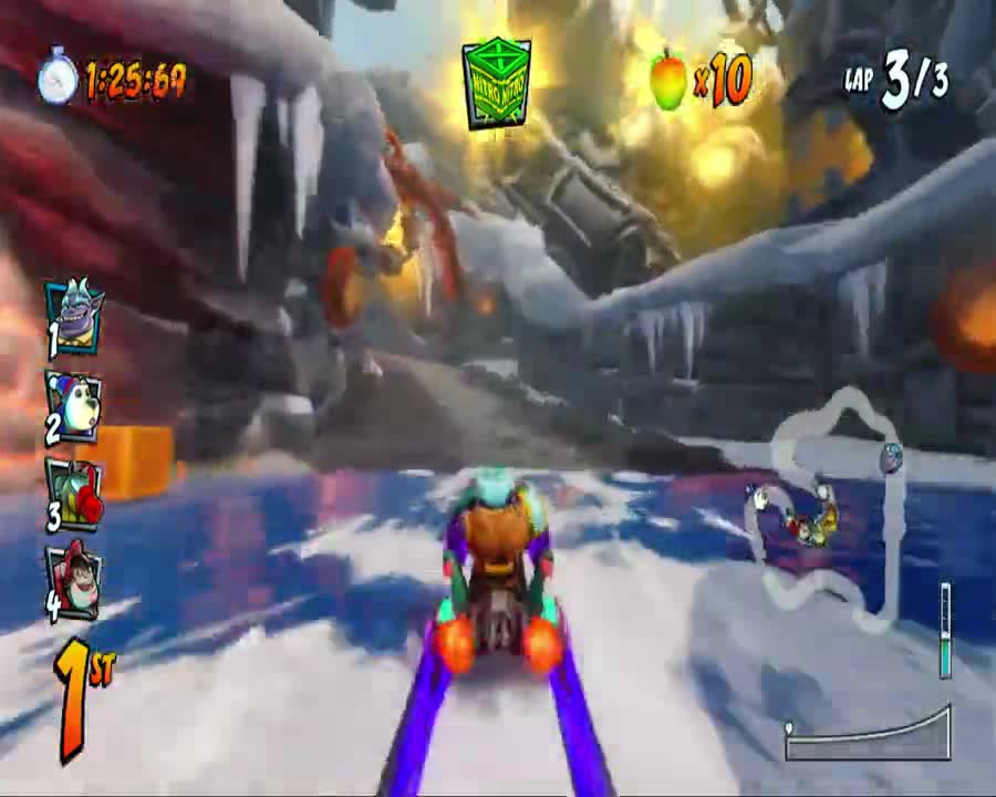 Crash Team Racing Nitro-Fueled - Violet Zem Skin Gameplay