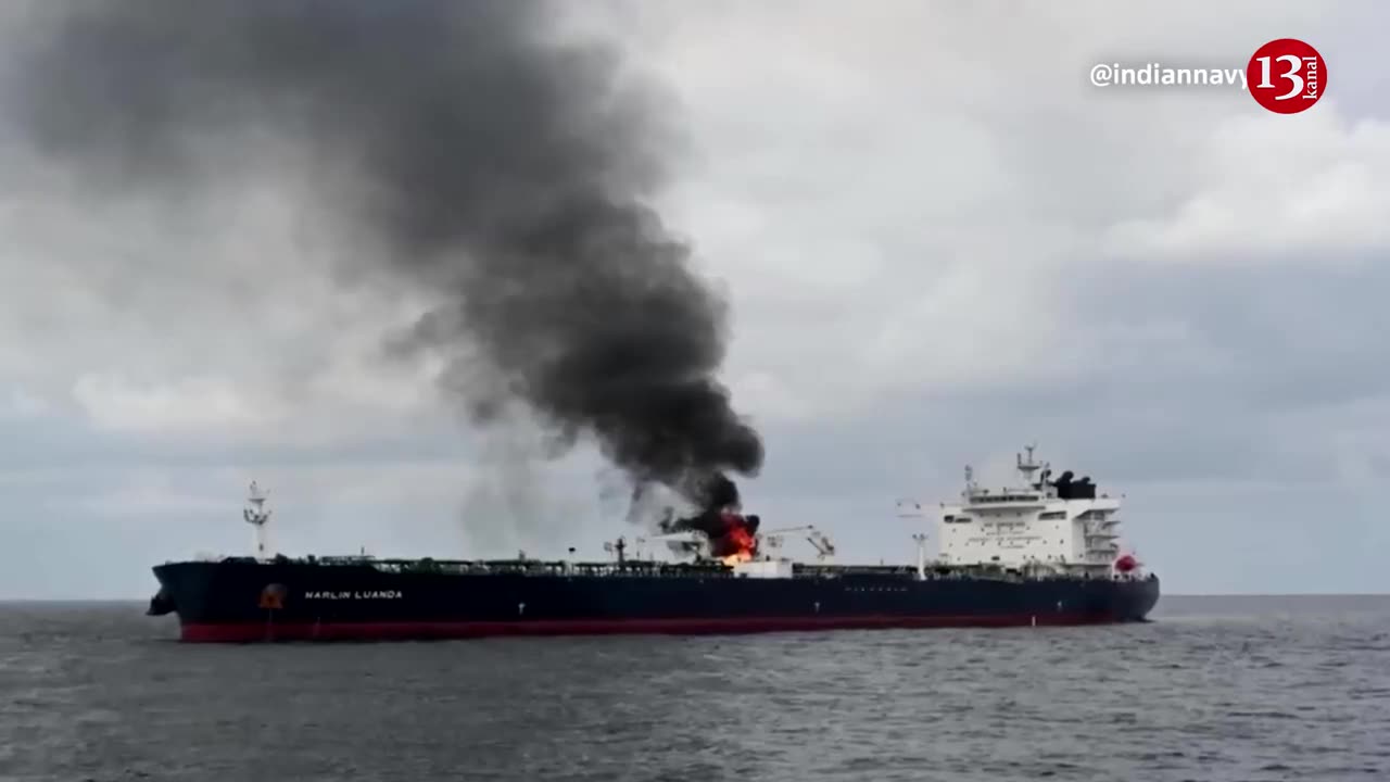 Houthis launched missile strike on oil tanker heading from Russia in Red Sea