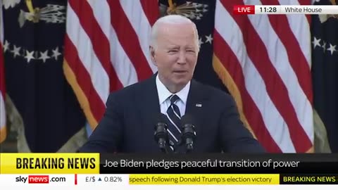 Joe Biden tells America_ 'You can't love your country only when you win'