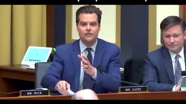 Matt Gaetz OBLITERATES FBI Agent Over Hunter Biden Laptop