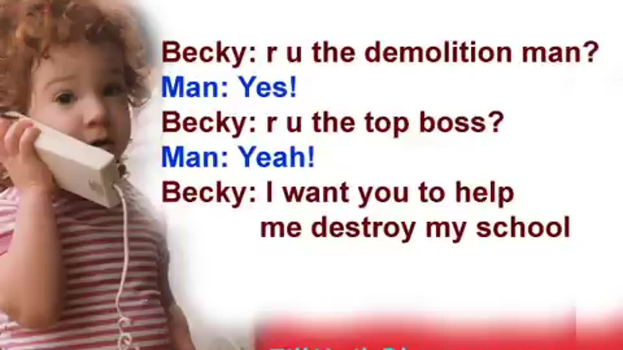 🤣😂😁 a girl want to demolish her school 🤣😂