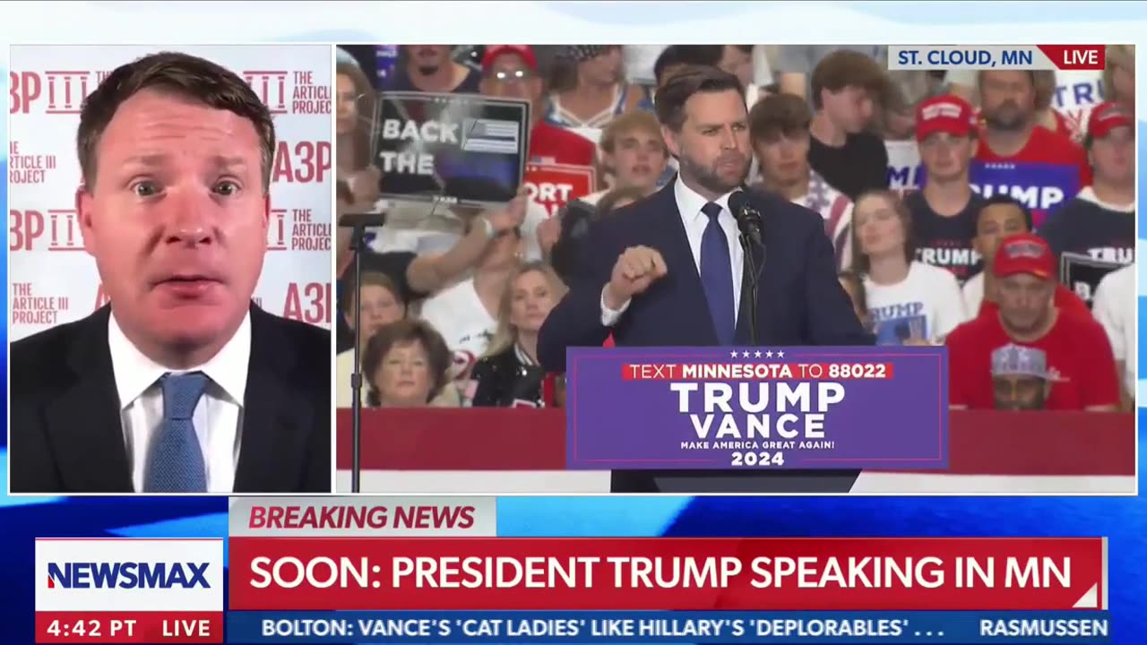 Mike Davis on Newsmax: “President Trump Is Unstoppable”