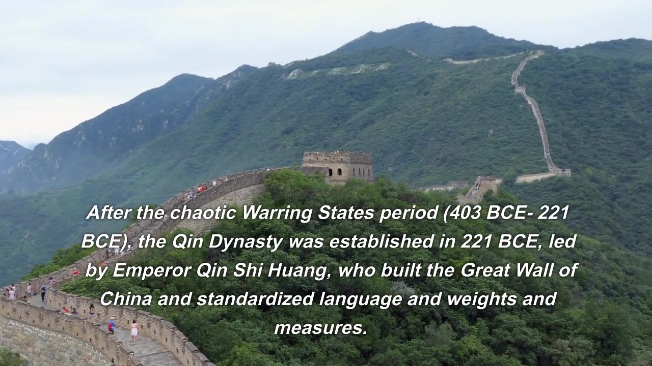 History of china with english subtitle